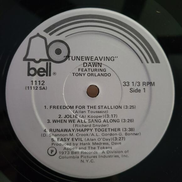 Tony Orlando & Dawn Vinyl Lot (2 LPs) – To Be With You & Tuneweaving – VG+ - Picture 5 of 10